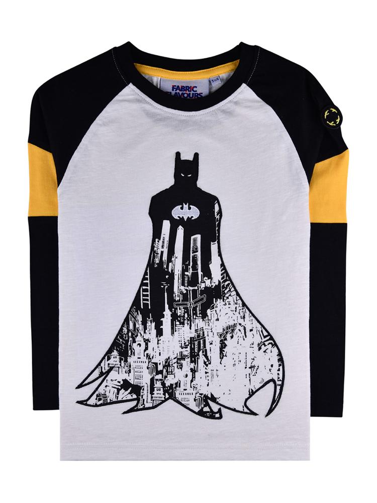 Batman Gotham Defender Long Sleeve Top - 3-7 Years - Stylemykid.com