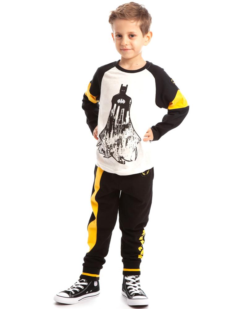 Batman Gotham Defender Long Sleeve Top - 3-7 Years - Stylemykid.com