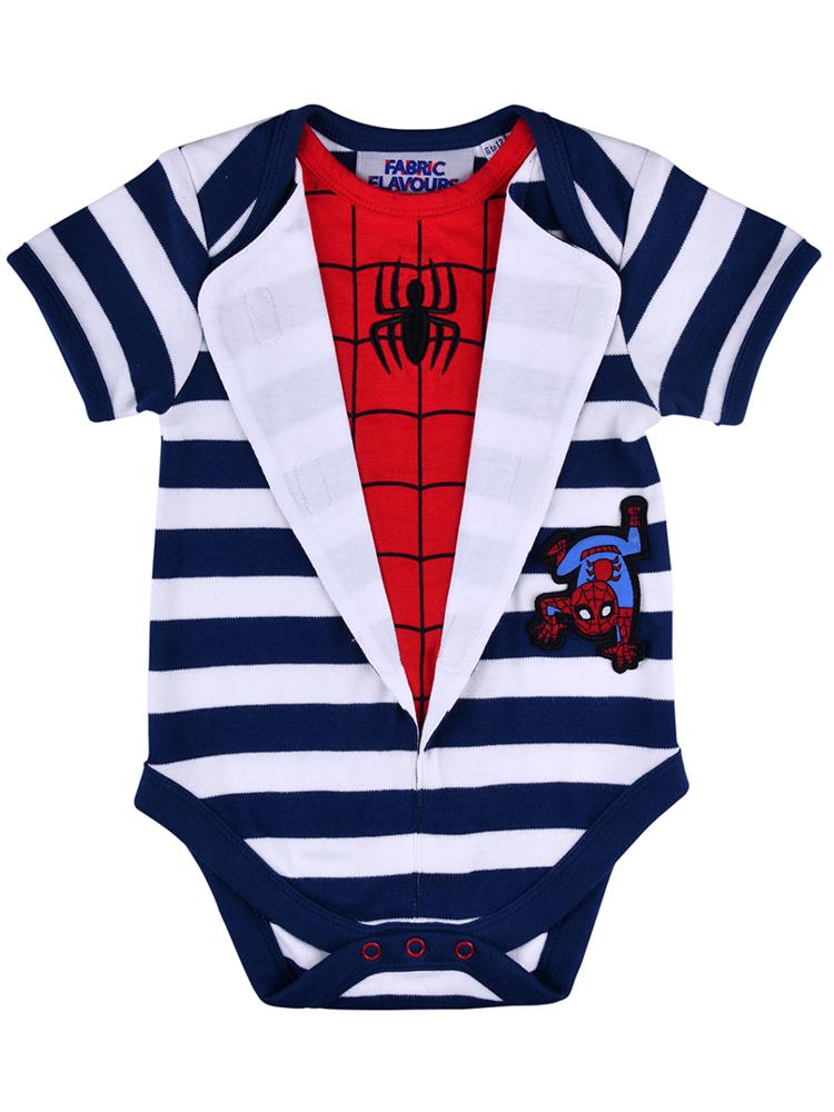Spider-Man - Reveal Babygrow - Official Marvel Merchandise for babies - 12 to 18 Months - Stylemykid.com