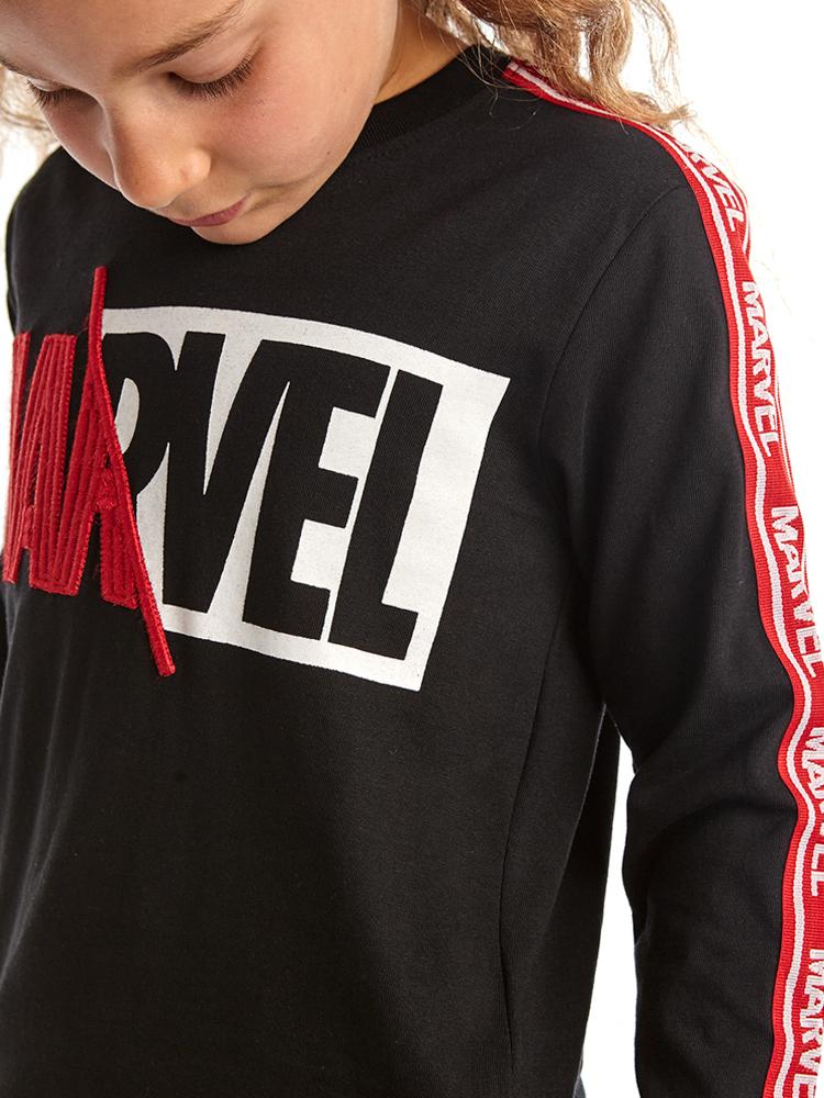 Marvel Splice Logo Long Sleeve Top - 3-6 Years - Stylemykid.com