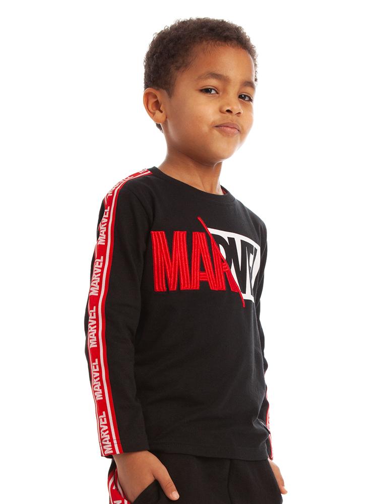 Marvel Splice Logo Long Sleeve Top - 3-6 Years - Stylemykid.com