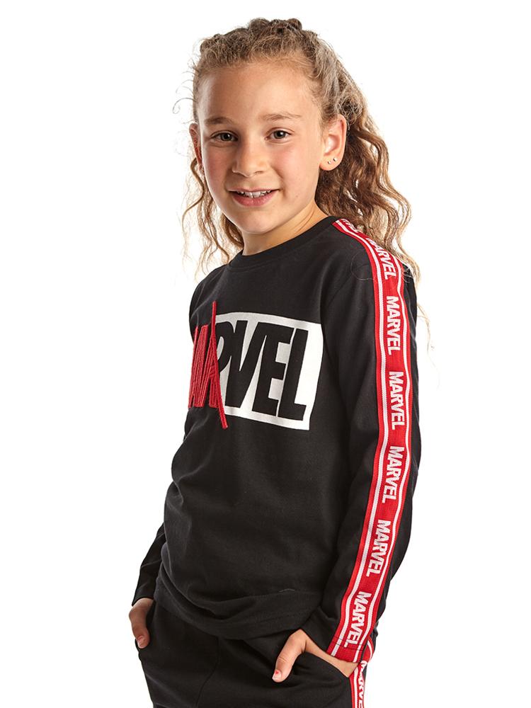 Marvel Splice Logo Long Sleeve Top - 3-6 Years - Stylemykid.com