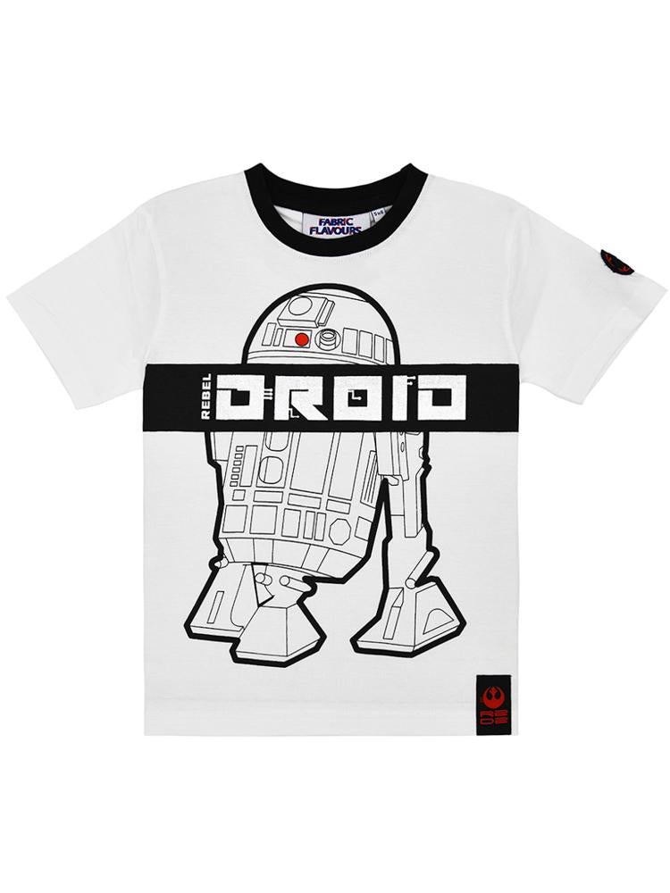 Star Wars Rebel Droid White & Black T-Shirt - 3 to 6 years - Stylemykid.com