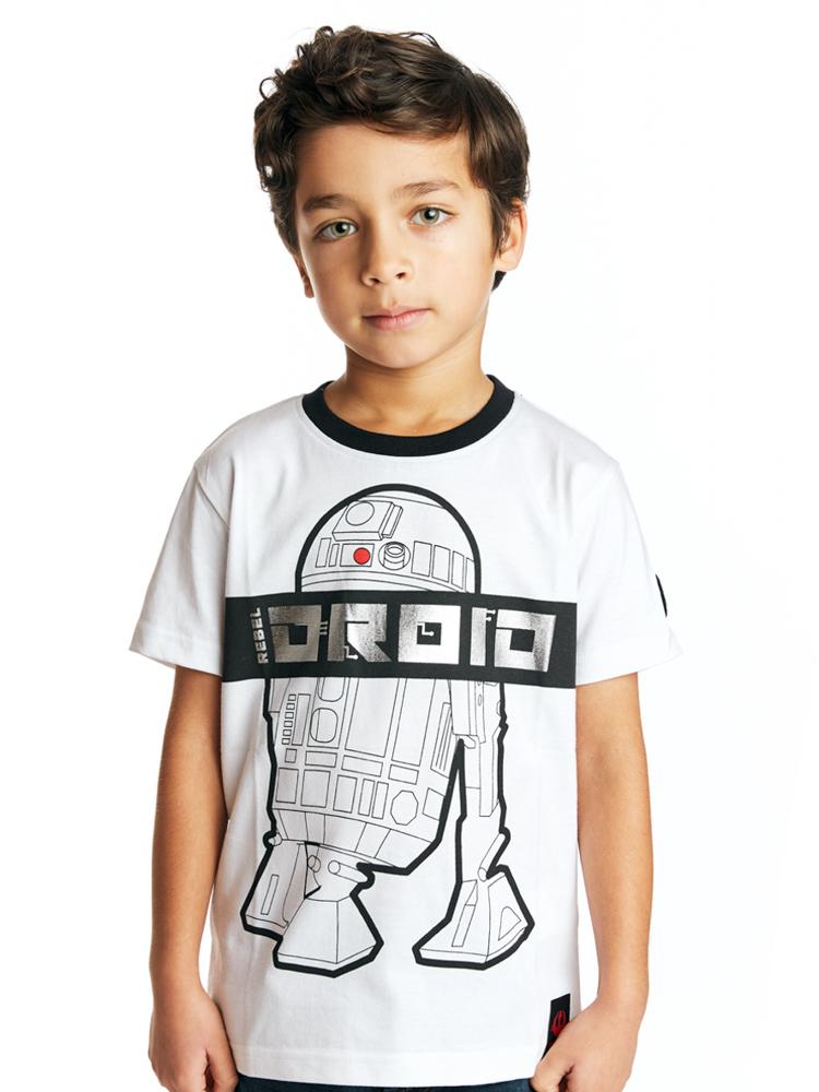 Star Wars Rebel Droid White & Black T-Shirt - 3 to 6 years - Stylemykid.com