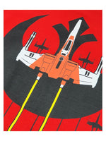 Star Wars Rebel Squadron Red and Black T-Shirt - 3 to 7 years - Stylemykid.com