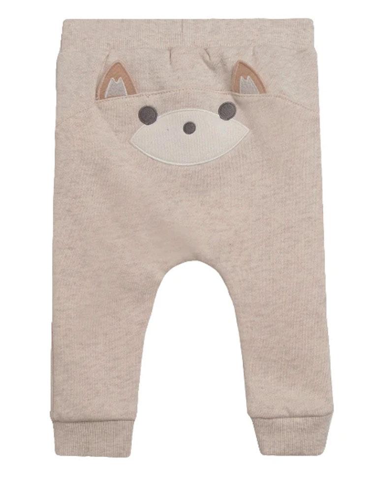 Foxy Bum Baby Joggers with Stick Up Ears - Beige - 18 to 24 months - Stylemykid.com
