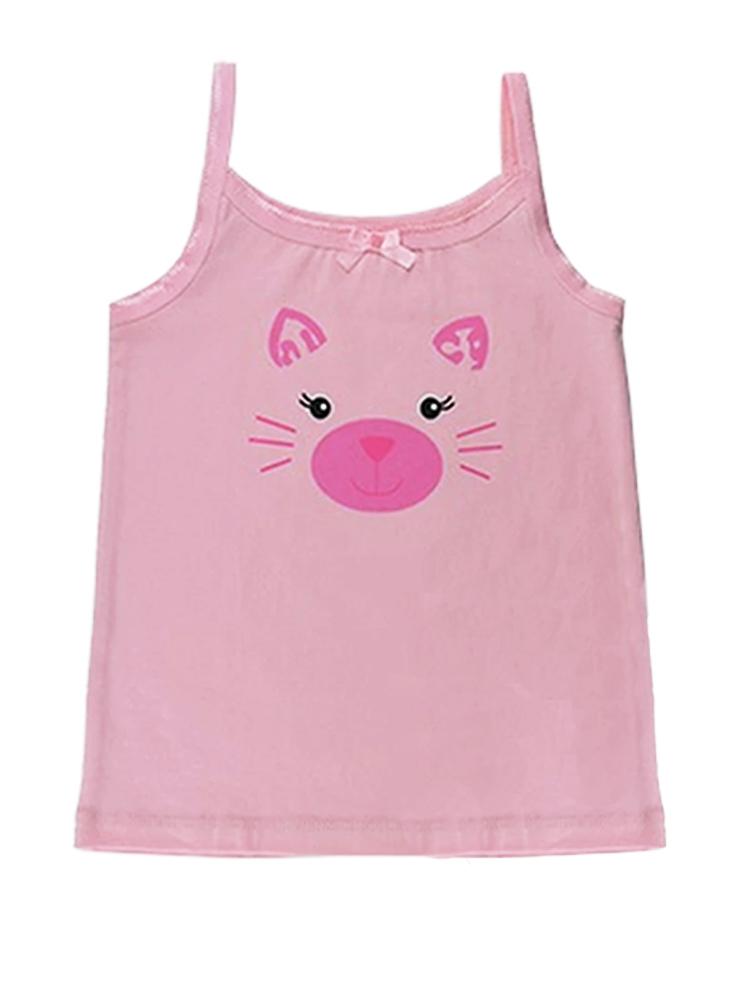 Zoocchini - Girls Organic Cami Underwear Set - Kallie the Kitten - Pink/Leopard Print 2 to 6 Y - Stylemykid.com