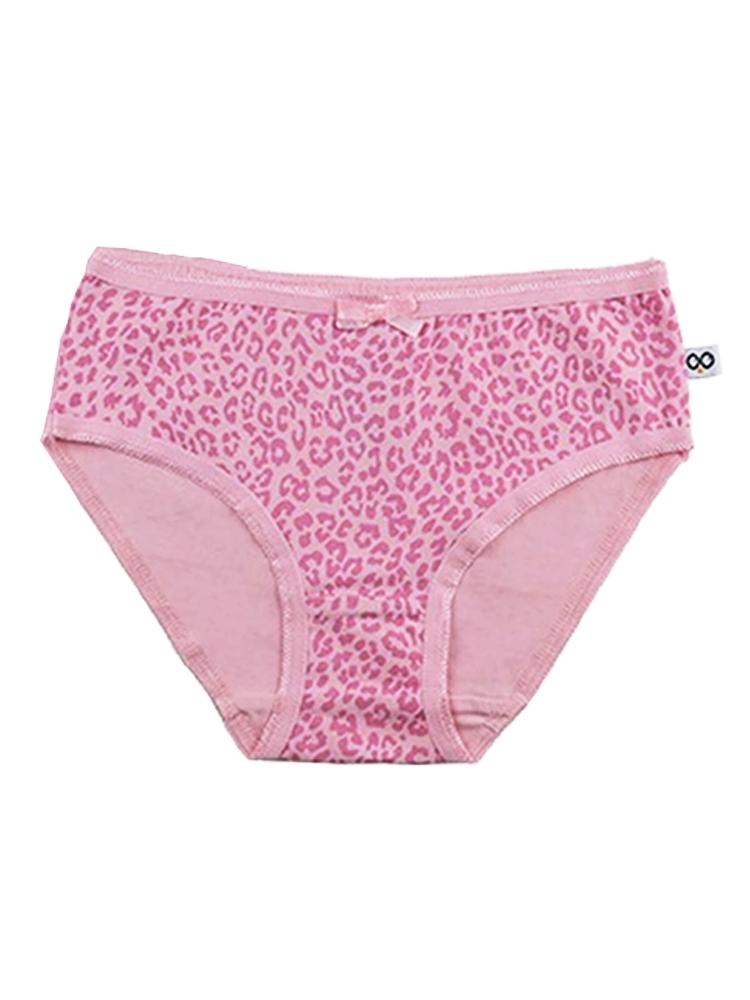 Zoocchini - Girls Organic Cami Underwear Set - Kallie the Kitten - Pink/Leopard Print 2 to 6 Y - Stylemykid.com