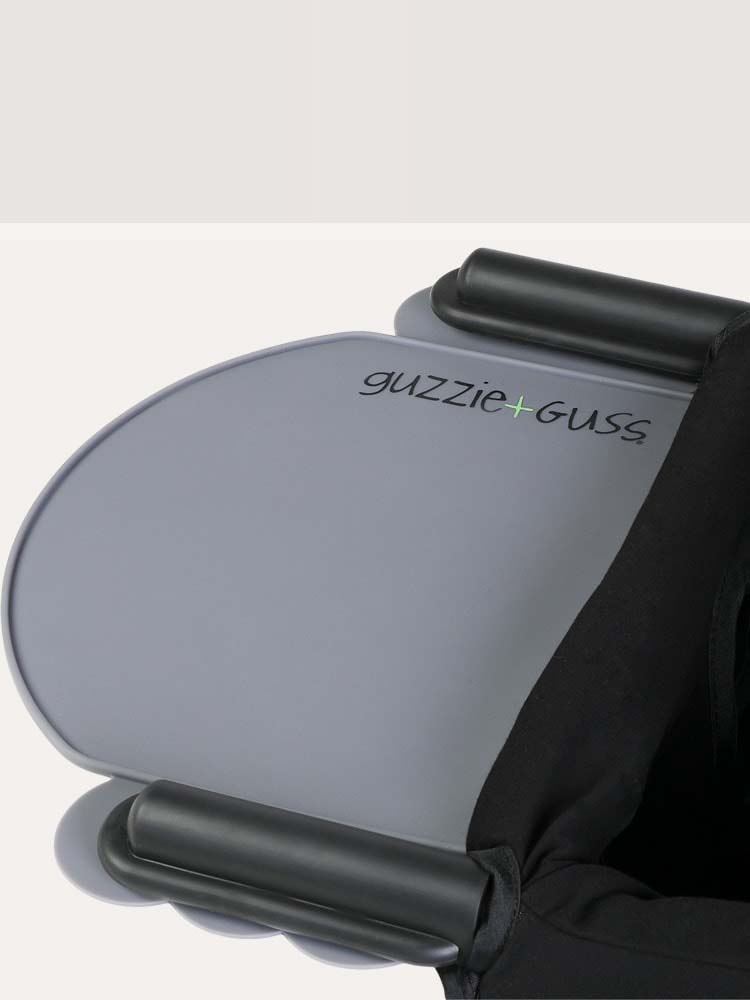 Guzzie & Guss Silicone Placemat for Portable High Chair - GREY PLACEMAT - Stylemykid.com