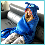 Zoocchini - Kids Large Wearable Hooded Blanket - Brown Bear - 3 years up - Stylemykid.com