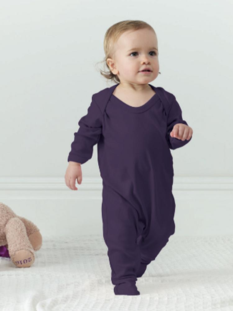 Pretty Pink Footed Rompers Sleepsuit - Everyday Collection 3 to 12 months - Stylemykid.com