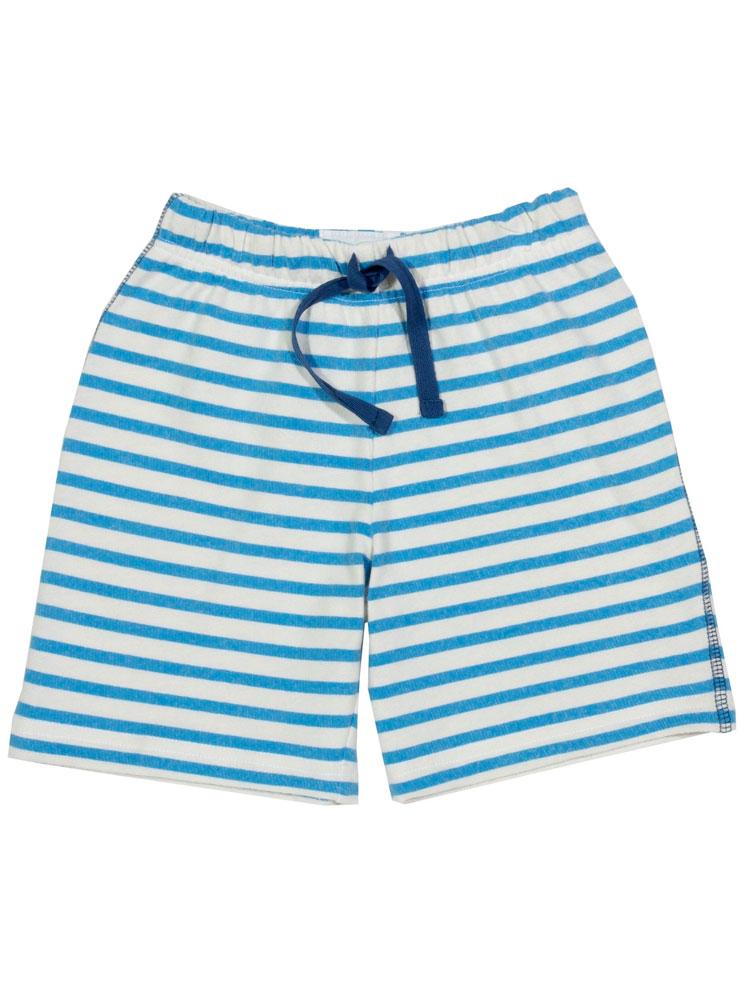 KITE Organic - Boys Stripy Sweat Shorts - 0-24 Months - Stylemykid.com
