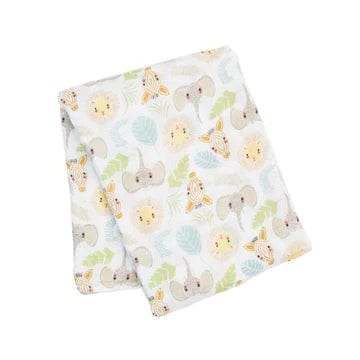 Muslin Swaddle For Baby By Lulujo Jungle