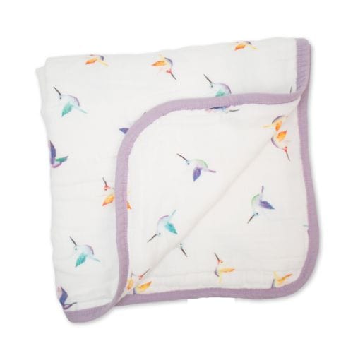 Lulujo - Quilt - Humming Bird - Stylemykid.com