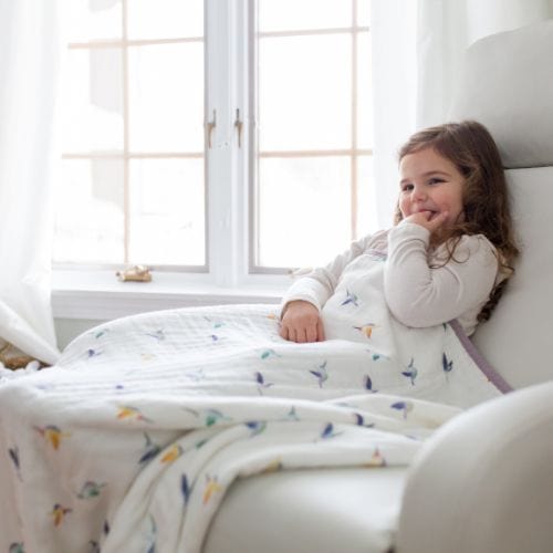 Lulujo - Quilt - Humming Bird - Stylemykid.com