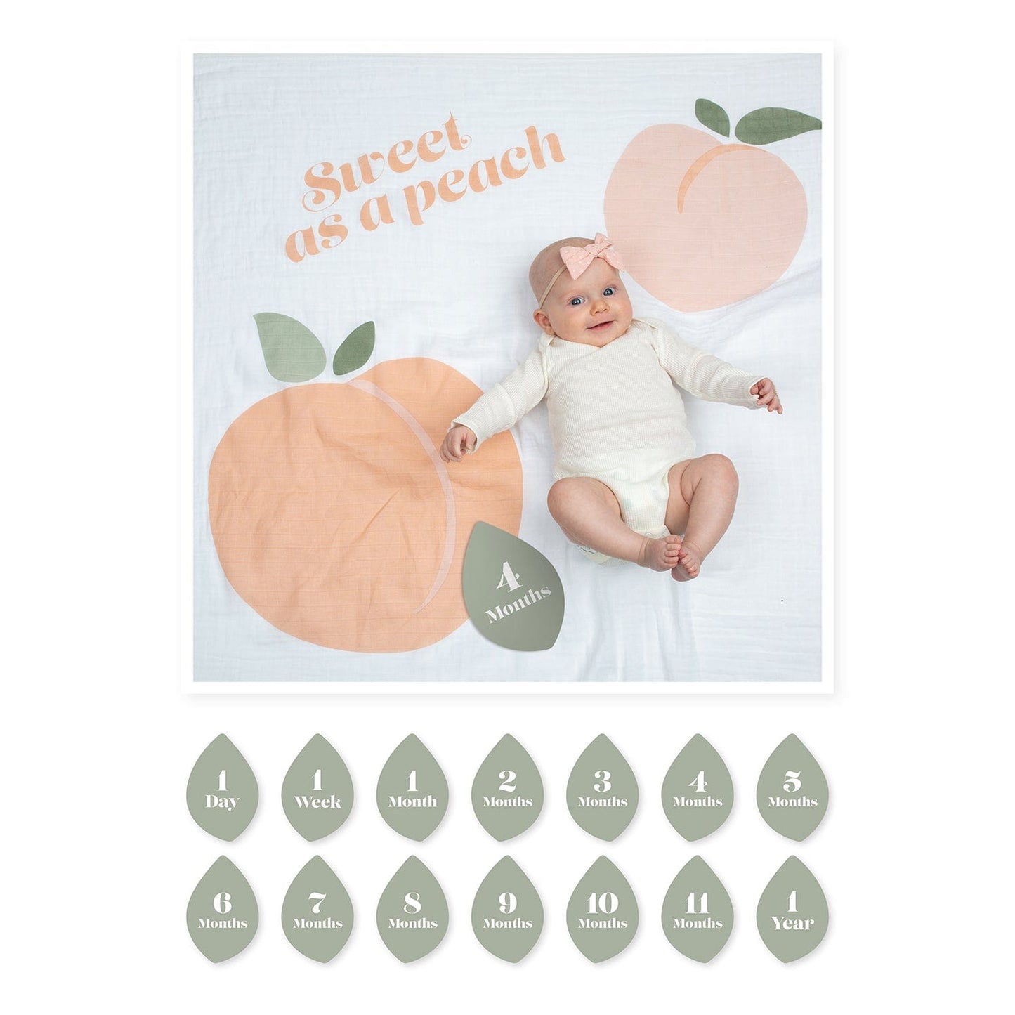 Swaddle And Cards First Year For Baby By Lulujo - Stylemykid.com