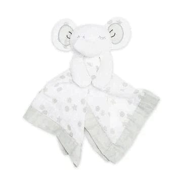 Muslin Lovie For Baby By Lulujo Grey Elephant