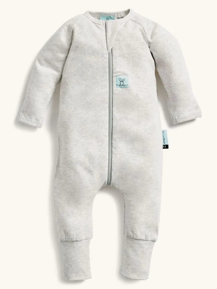 Layers Long Sleeve Sleepsuit 0.2 Tog For Baby By ergoPouch Grey Marle