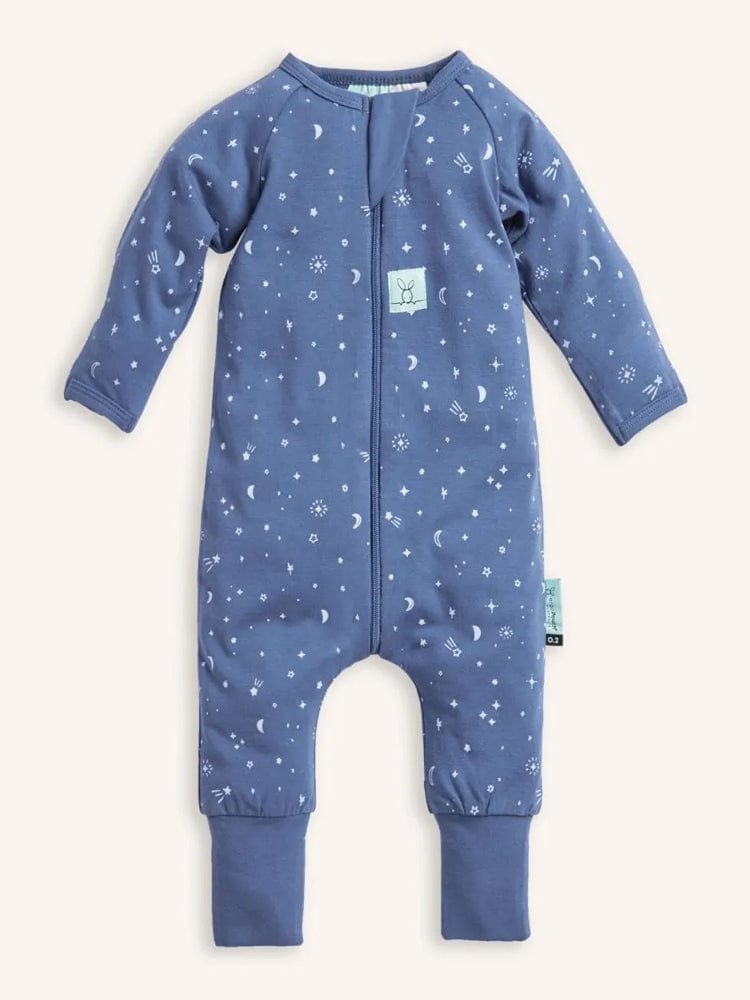 Layers Long Sleeve Sleepsuit 0.2 Tog For Baby By ergoPouch Night Sky