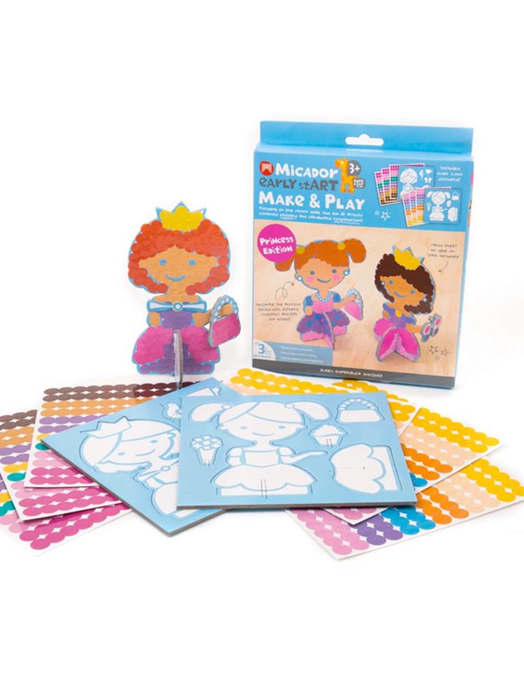 Micador early stART - Make & Play Kids Craft Set - Princess Edition - Stylemykid.com
