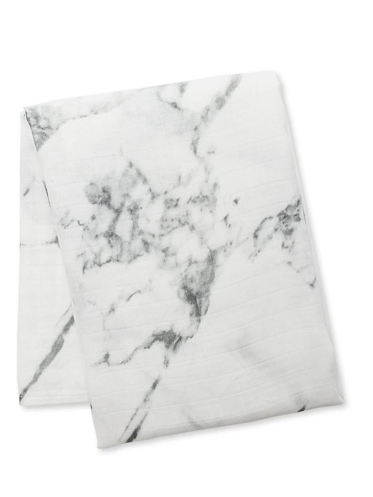Swaddle Blanket For Baby By Lulujo Marble