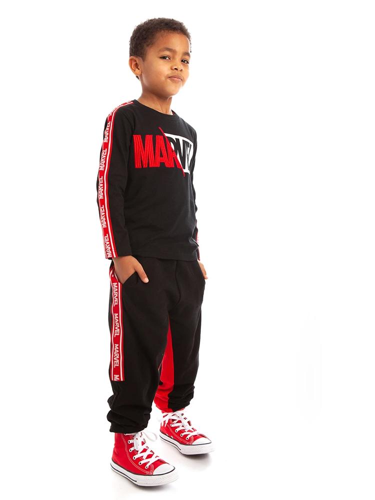 Marvel Splice Logo Long Sleeve Top - 3-6 Years - Stylemykid.com