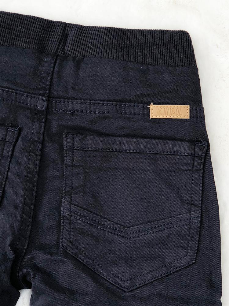 Babybol - Kids Dark Blue Soft Jeans - Pull up style for 1 - 6 Years - Stylemykid.com
