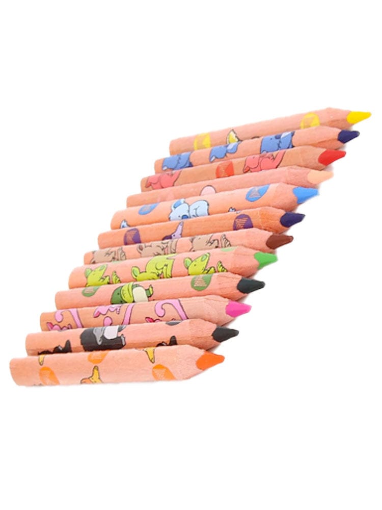 Micador early stART - Triangle Pencil Purse Pack - 12 Pack - Stylemykid.com