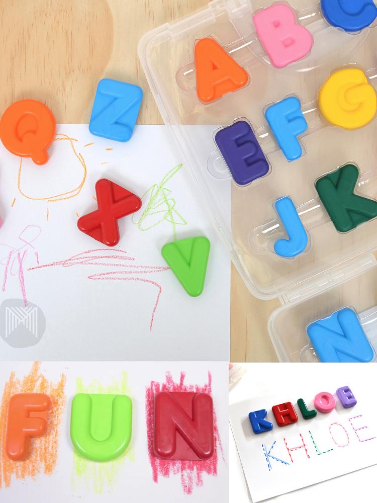 Micador early stART - Alphabet Crayons 26 pack in Carry Case - Stylemykid.com