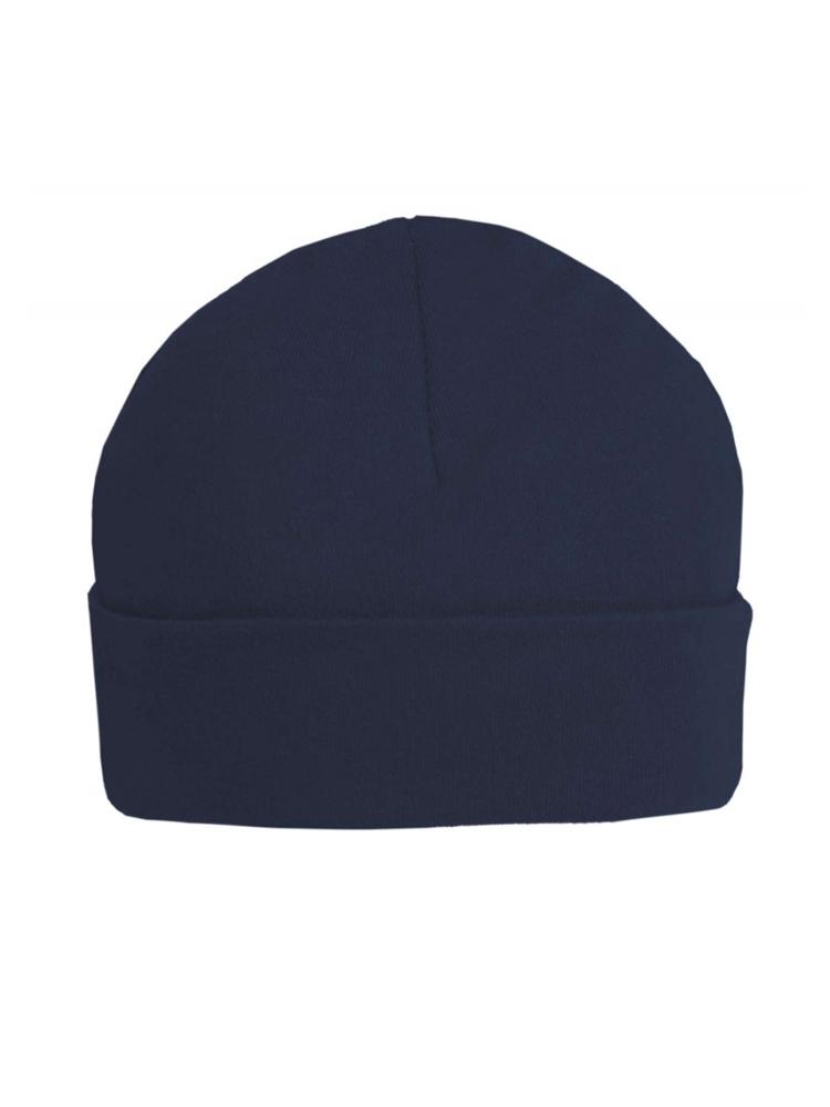 Navy Blue Beanie Baby Hat - Everyday Collection - 3-12 Months - Stylemykid.com