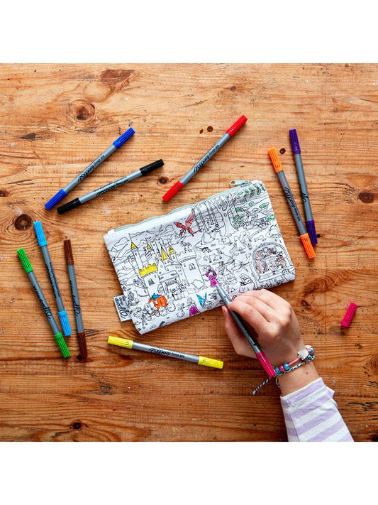 eatsleepdoodle - Pencilcase Colour and Learn - Fairytales & Legends - Stylemykid.com