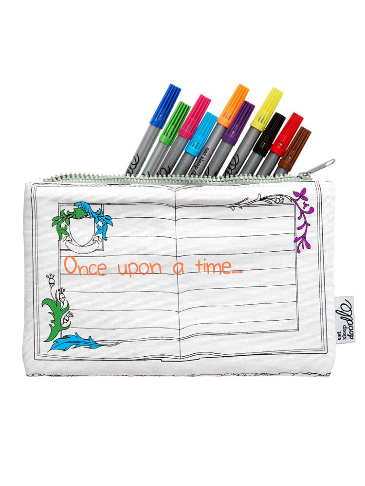 eatsleepdoodle - Pencilcase Colour and Learn - Fairytales & Legends - Stylemykid.com