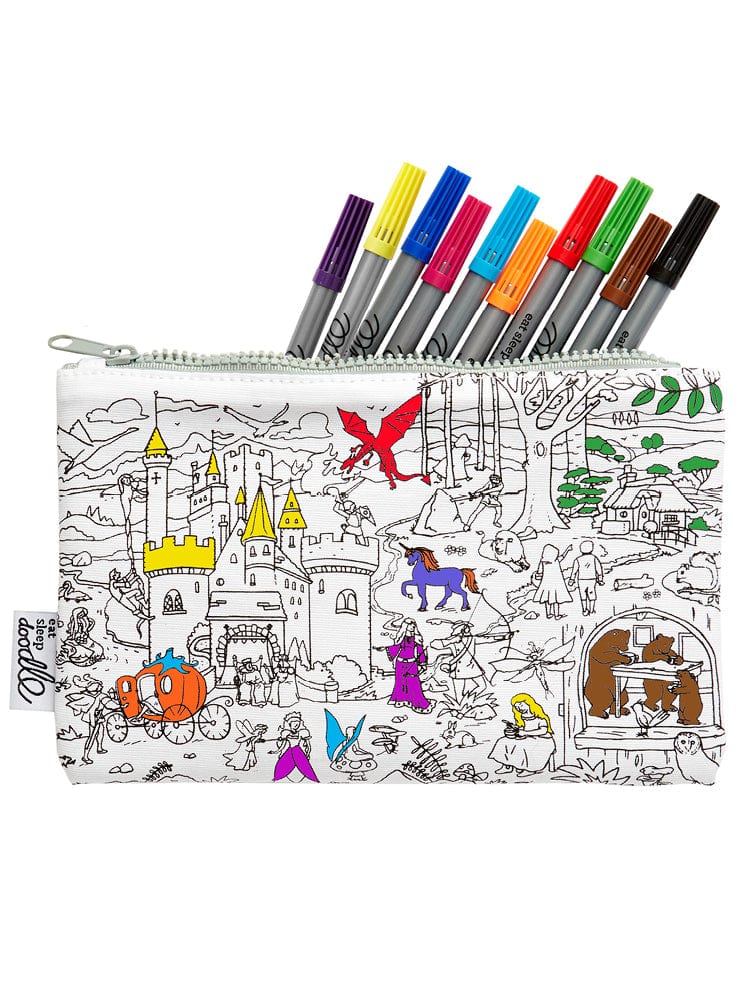 eatsleepdoodle - Pencilcase Colour and Learn - Fairytales & Legends - Stylemykid.com