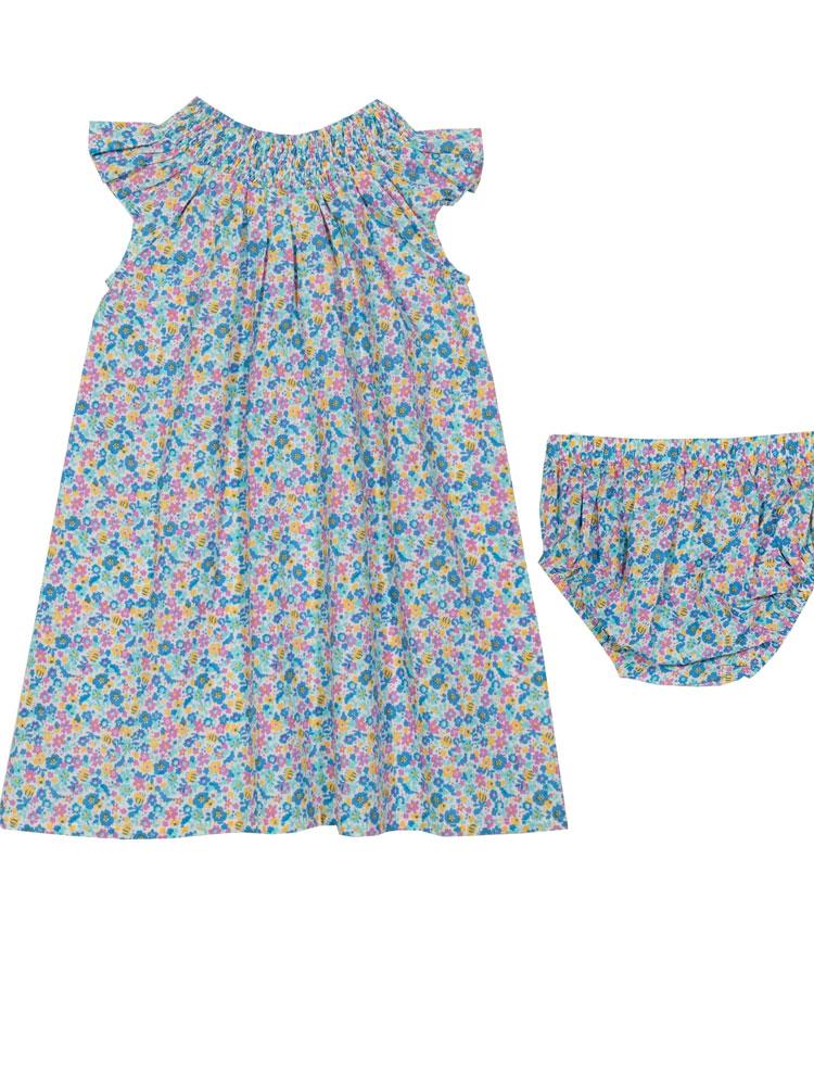 KITE Organic - Pretty Picnic Floral Dress with Matching Pants - 3 to 6 months - Stylemykid.com