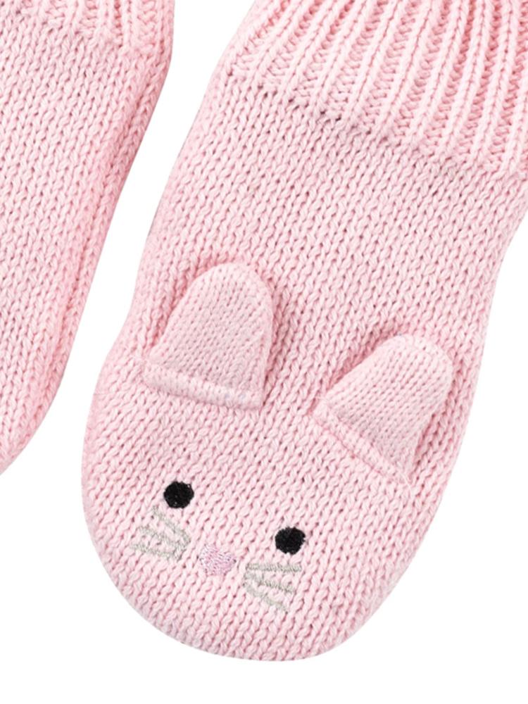 Zoocchini - Kids Knit Mittens - Beatrice The Bunny 12 to 24 months - Stylemykid.com