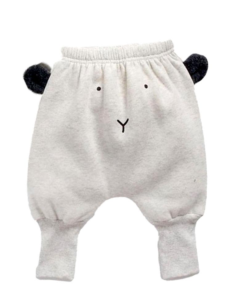 Polar Bear Pop - Long Sleeve Top & Bottoms 2 Pc Outfit with Polar Bear Ears - Stylemykid.com