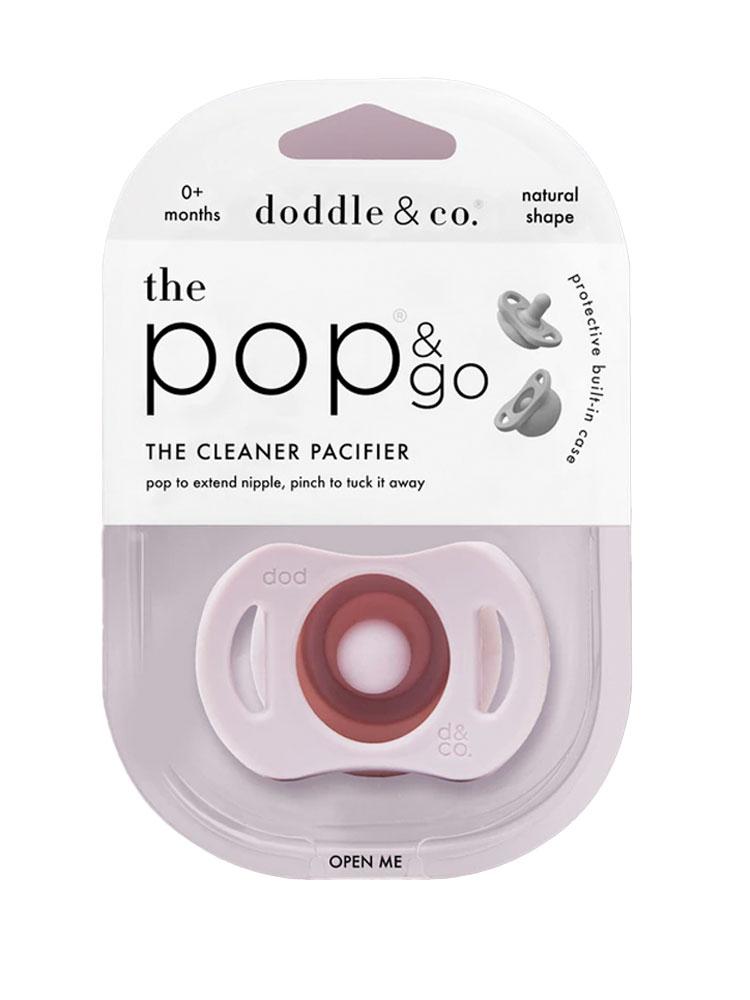 Doddle & Co - Pop & Go Dummy Built in Case - I Lilac You - Stylemykid.com