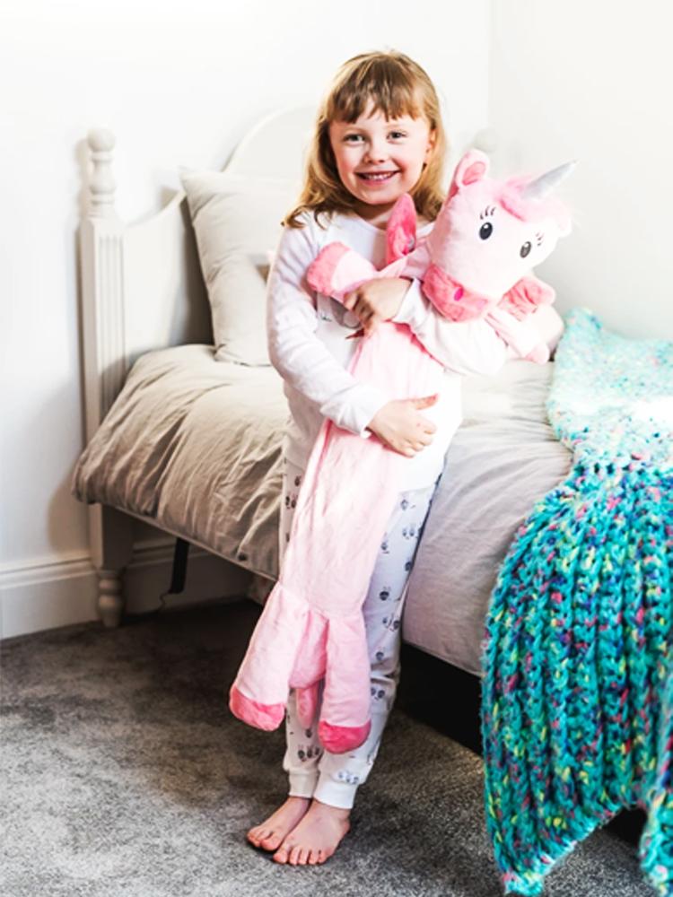 Potwells - Unicorn Luxury Long Hot Water Bottle - Stylemykid.com