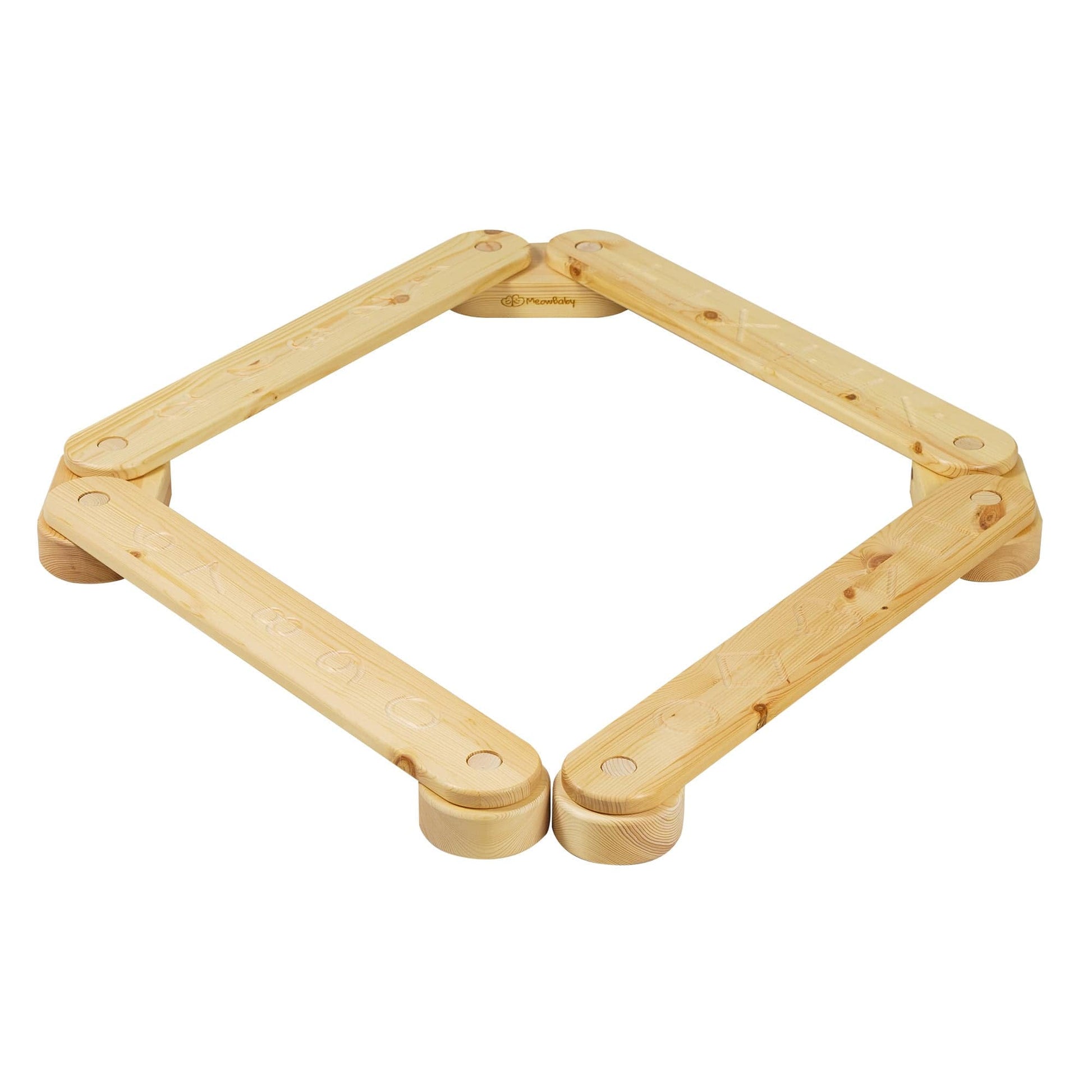 Wooden Balance Bream For Kids By Meowbaby - 4 Elements Natural