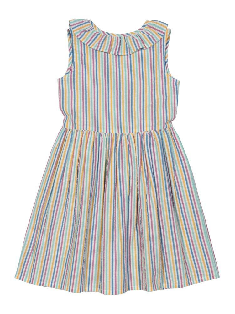 KITE Organic - Seersucker Wrap Girls Summer Dress - 2 to 5 Years - Stylemykid.com