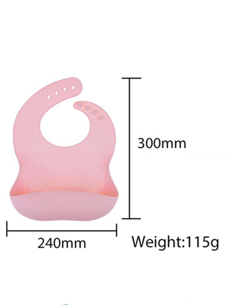 Silicone Pocket Baby Bib - Sky Blue - Stylemykid.com