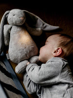Moonie Humming Friend Baby Night Light & Sleep Aid - SILVER Grey - Stylemykid.com