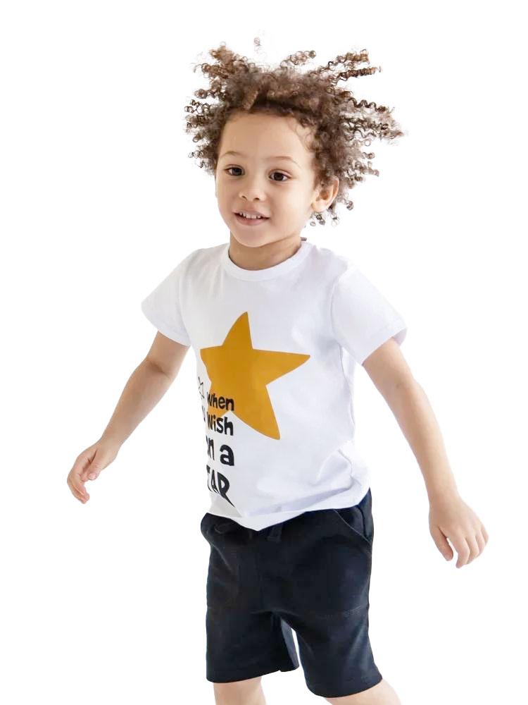 Artie - Black French Terry Shorts - Baby and Little Kids - Stylemykid.com