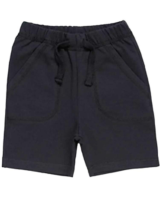 Artie - Black French Terry Shorts - Baby and Little Kids - Stylemykid.com