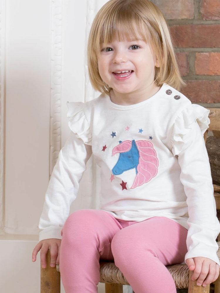 KITE Organic - Star Pony Long Sleeve Top - 3 - 12 months - Stylemykid.com