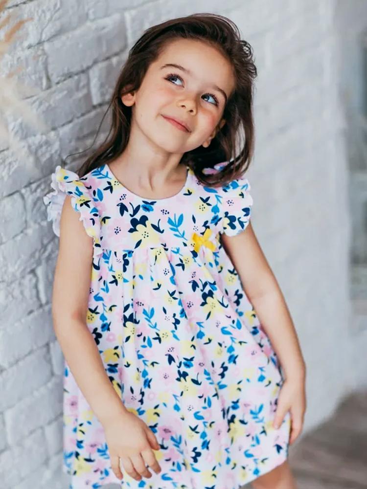 Artie - Baby and Girls Floral Summer Dress - Pretty Petals - Stylemykid.com