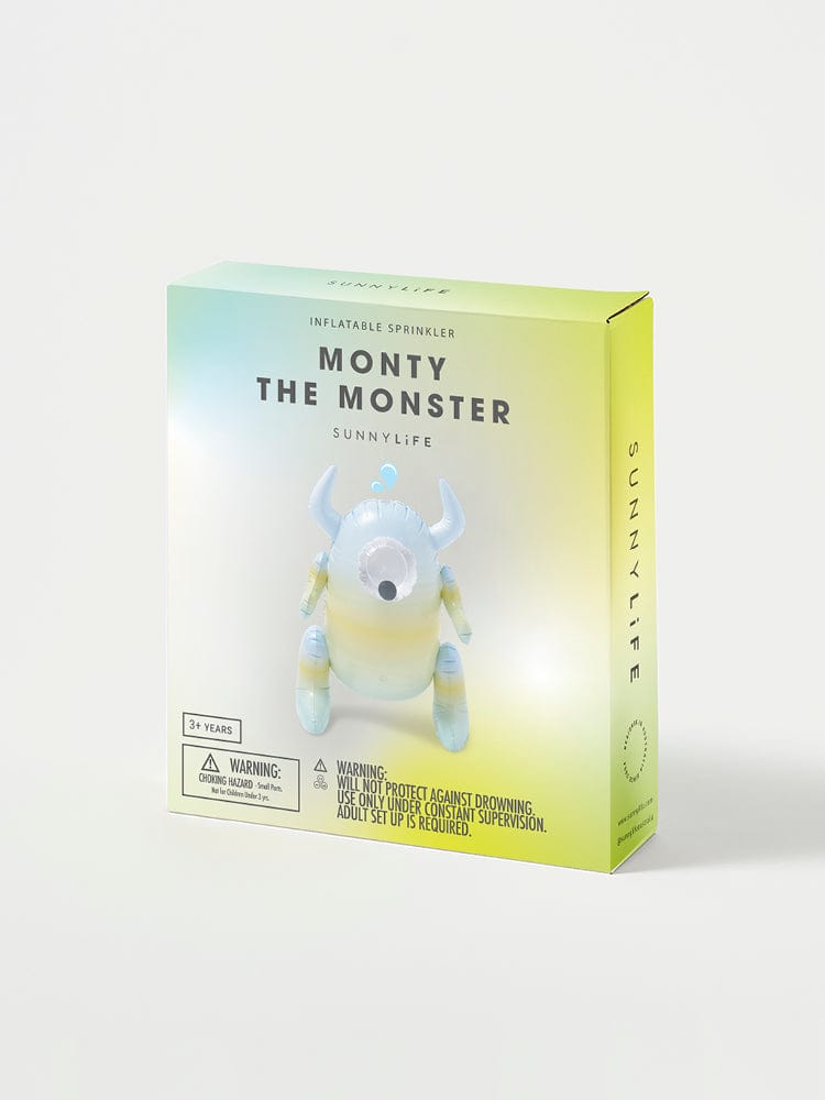 SunnyLife - Kids Inflatable Sprinkler - Monty the Monster NEW! - Stylemykid.com