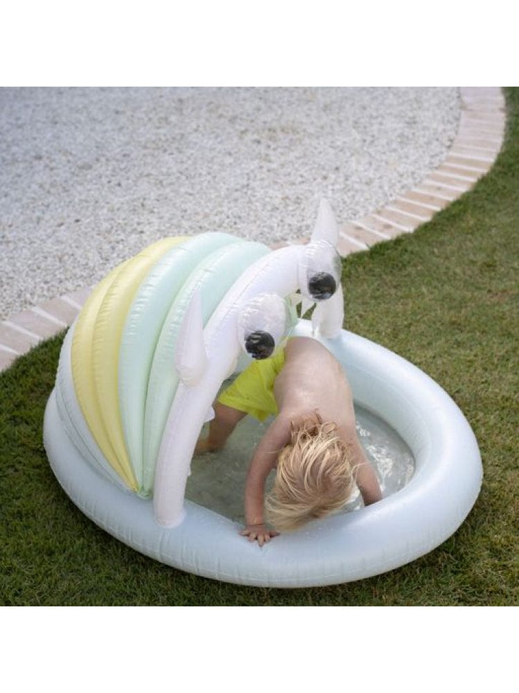SunnyLife - Kiddy Pool Monty the Monster - Childrens Sunshade Paddling Pool - Stylemykid.com