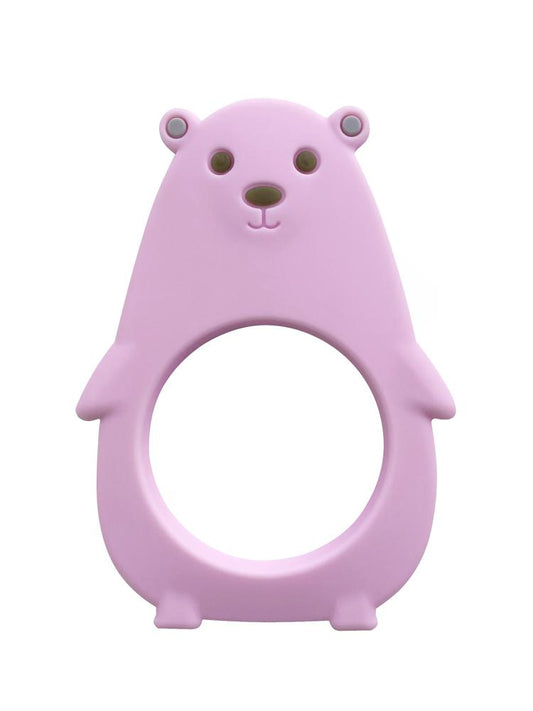 The Molar Bear Silicone Teether - Lumi Lilac - Stylemykid.com