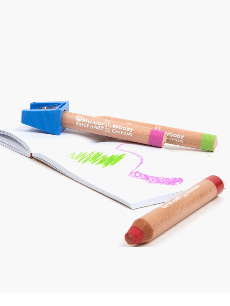 Micador early stART - Woody Wax Crayons - 6 pack - Stylemykid.com